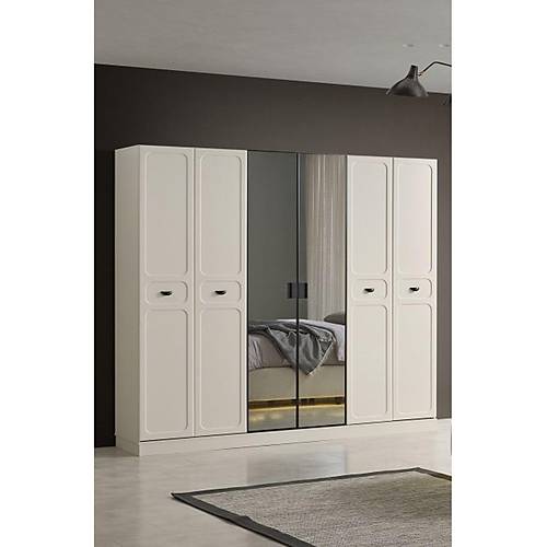 TALIN MDF 6 KAPAKLI DOLAP