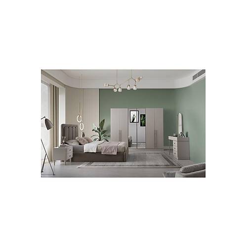 Kepez Mdf Bazal� Yatak Odas�