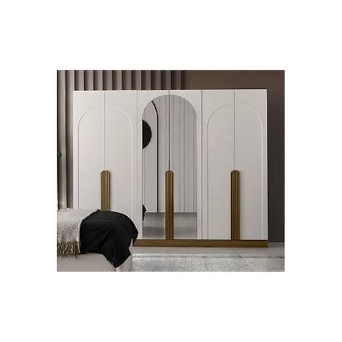 OL�MPOS MDF 6 KAPILI DOLAP