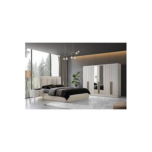 L�KYA MDF BAZALI YATAK ODASI