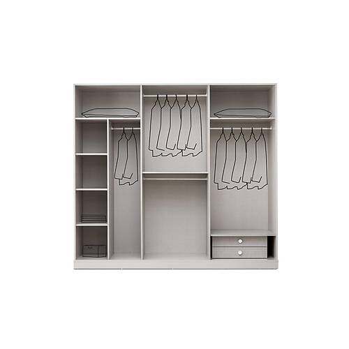 ALANYA MDF 6 KAPILI DOLAP