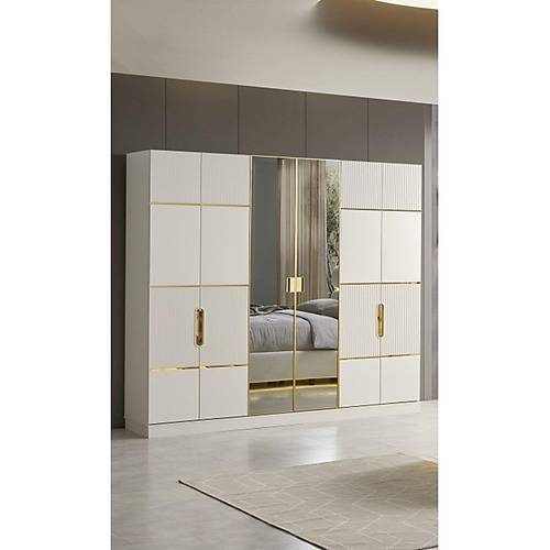 BASEL MDF 6 KAPAKLI DOLAP