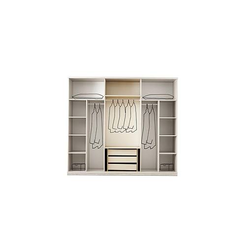 KAPADOKYA MDF BAZALI LEDL� YATAK ODASI TAKIMI