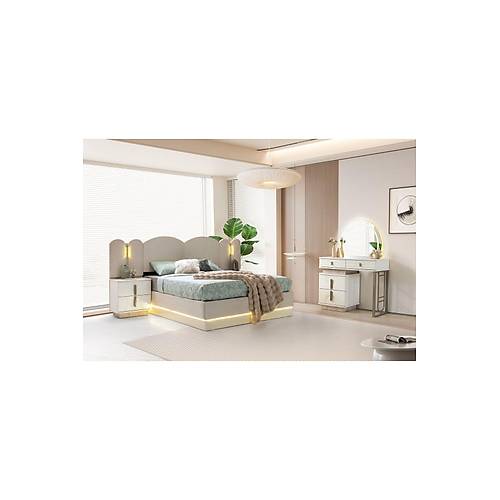 Milano Mdf Bazal� Yatak Odas� Tak�m�