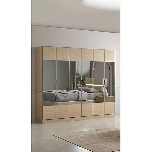 SOHO MDF 6 KAPAKLI DOLAP