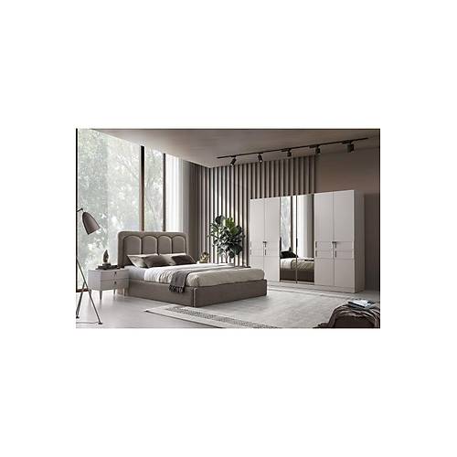 ANAMUR MDF BAZALI YATAK ODASI TAKIMI