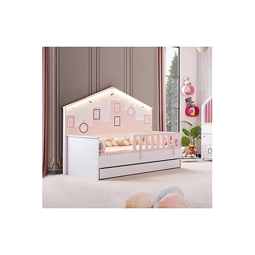 CITY BEBEK KARYOLASI - BEYAZ PEMBE