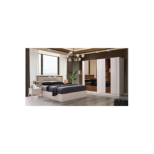 Elmas Mdf Bazal� Yatak Odas� Tak�m�
