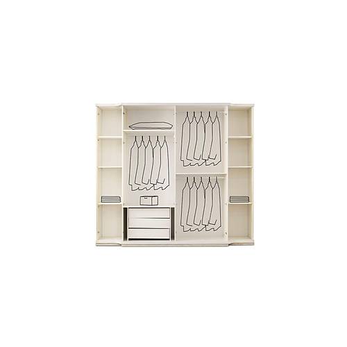 DUBA� MDF LEDL� BAZALI YATAK ODASI TAKIMI