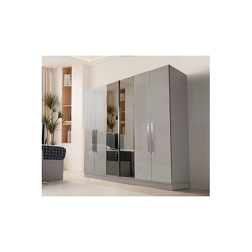 HAZAL MDF 6 KAPILI DOLAP