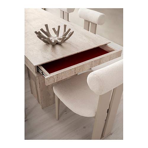 TRAVERTEN MDF MASA +6 SANDALYE