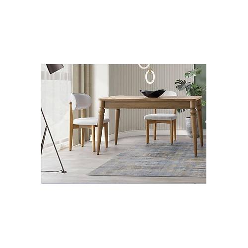 KEMER MDF A�ILIR MASA + 6 SANDALYE