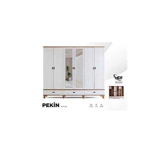 PEK�N MDF 6 KAPILI DOLAP
