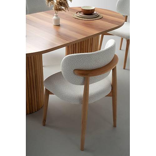 ALYA MDF YEMEK MASASI+6 SANDALYE