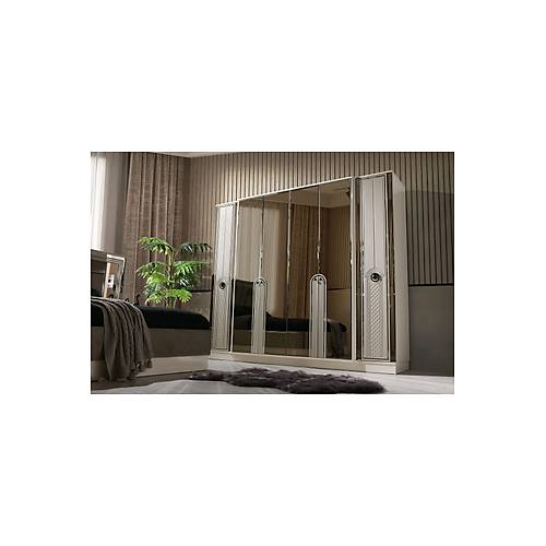 Bahar Mdf 6 Kap�l� Dolap