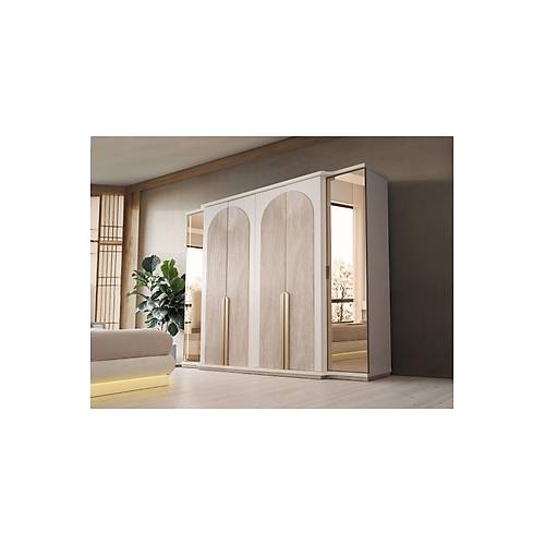 DUBA� MDF LEDL� BAZALI YATAK ODASI TAKIMI