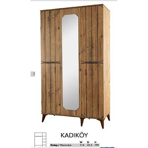 Kad�k�y 3 Kap�l� Dolap