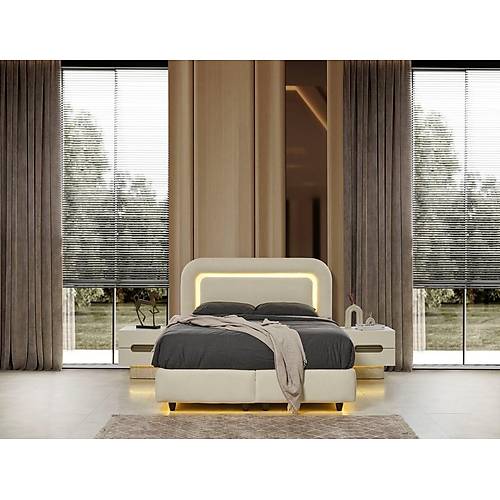 ELEGANTE MDF YATAK ODASI TAKIMI 