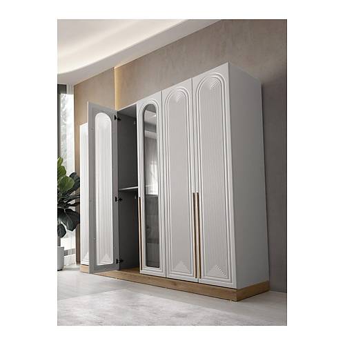 AKDEN�Z MDF 6 KAPILI DOLAP