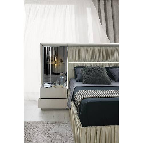 ADEN MDF BAZALI YATAK ODASI TAKIMI