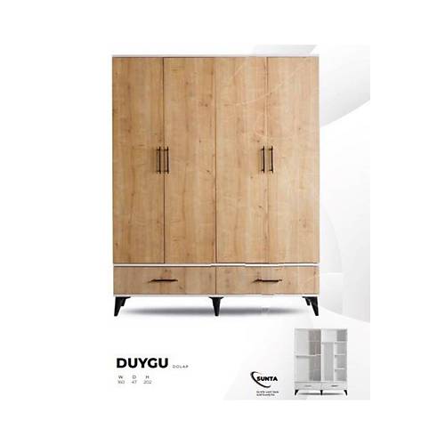 DUYGU 4 KAPAKLI DOLAP