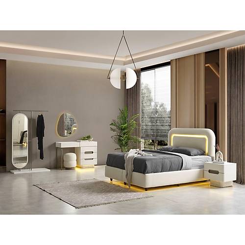 ELEGANTE MDF YATAK ODASI TAKIMI 