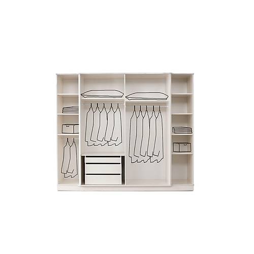 Askar Mdf 6 Kap�l� Dolap