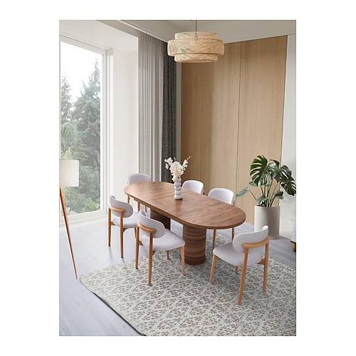 NEH�R MDF MASA +6 SANDALYE