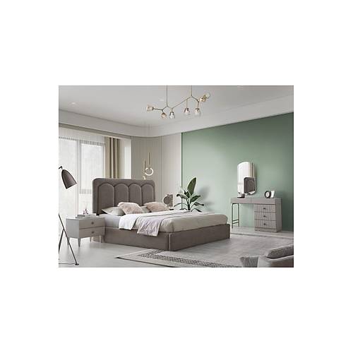 Kepez Mdf Bazal� Yatak Odas�