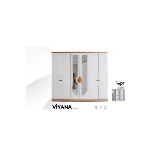 V�YANA MDF 6 KAPILI DOLAP