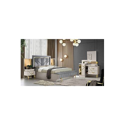 Kosova Mdf Bazal� Yatak Odas� Tak�m�+bench