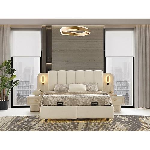 BURGAZ MDF YATAK ODASI