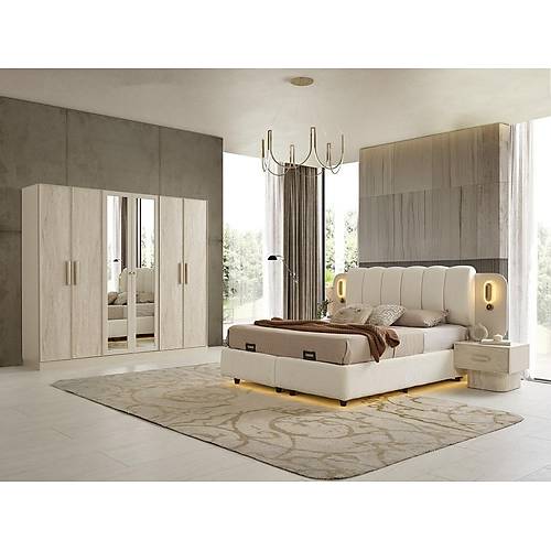 ADALAR MDF YATAK ODASI