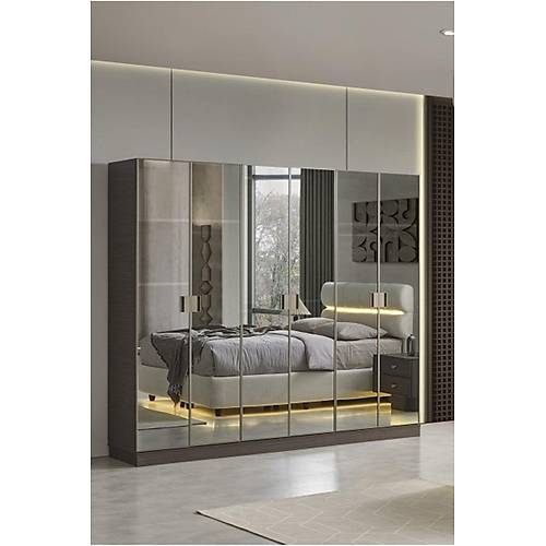 LINS MDF 6 KAPAKLI DOLAP