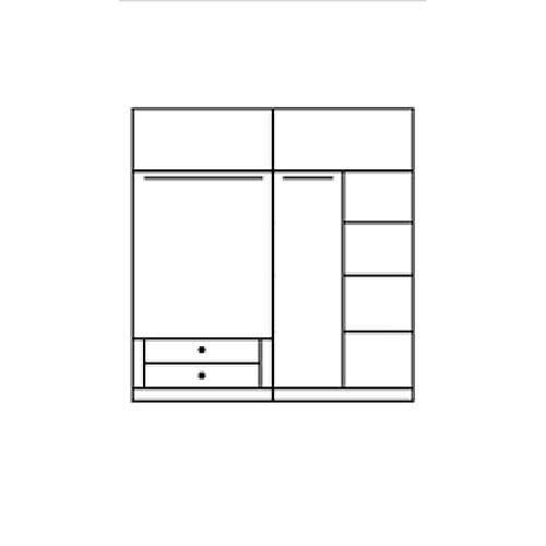 Tamara 4 Kap�l� Dolap