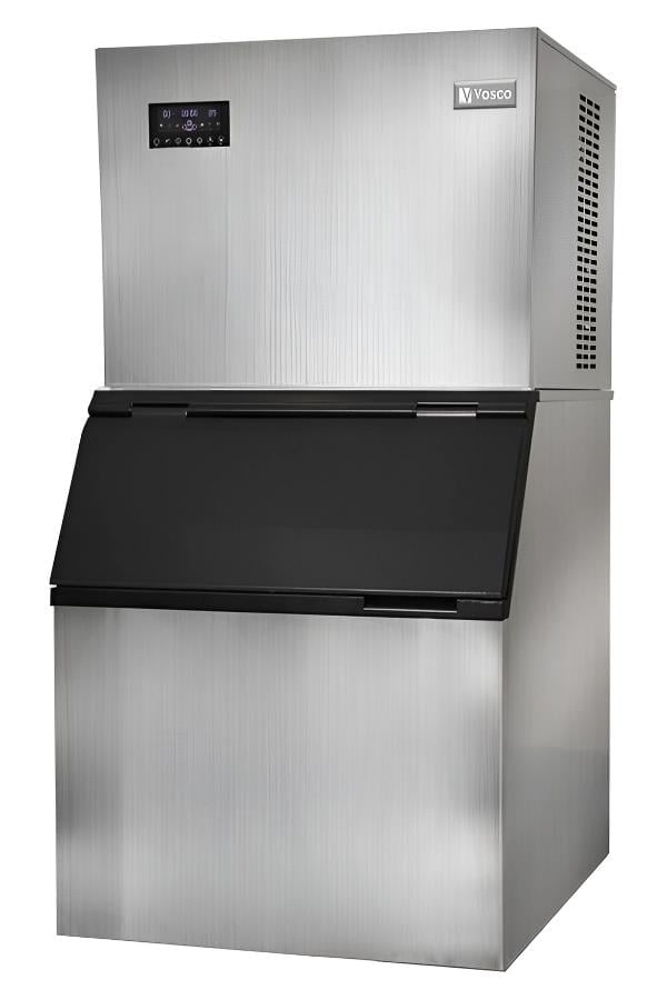 Vosco VSC-200C Hazneli Küp Buz Makinesi 200 kg/gün Kapasiteli