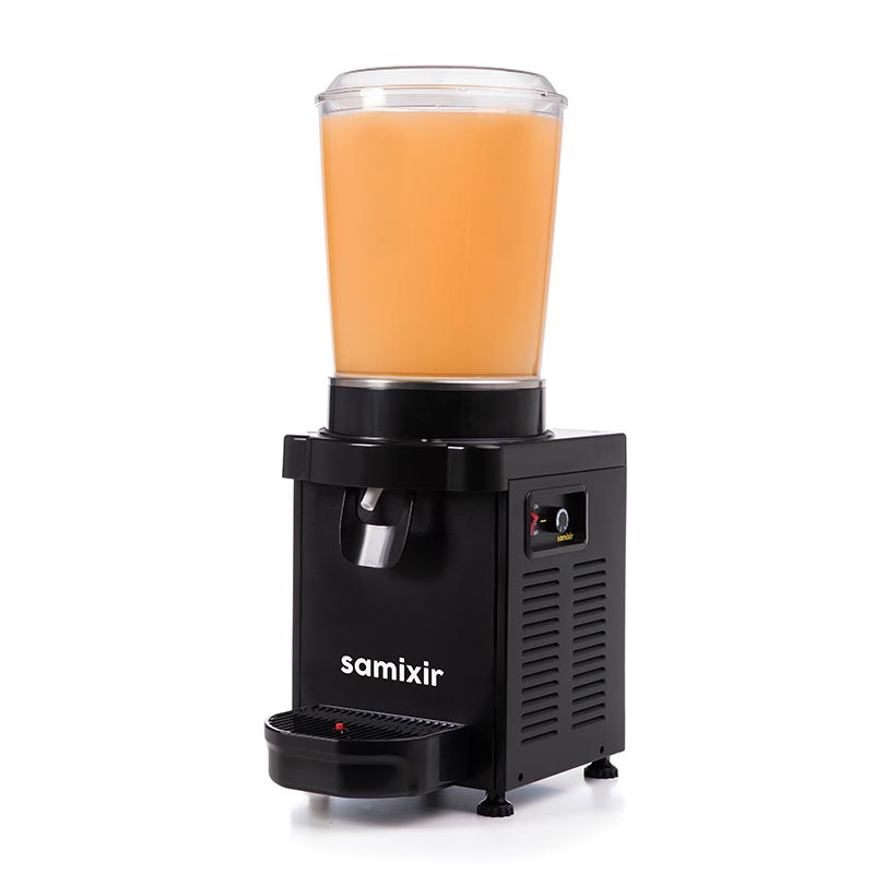 Samixir M10.AB Panaromik Analog Soğuk İçecek Dispenseri 10L Siyah
