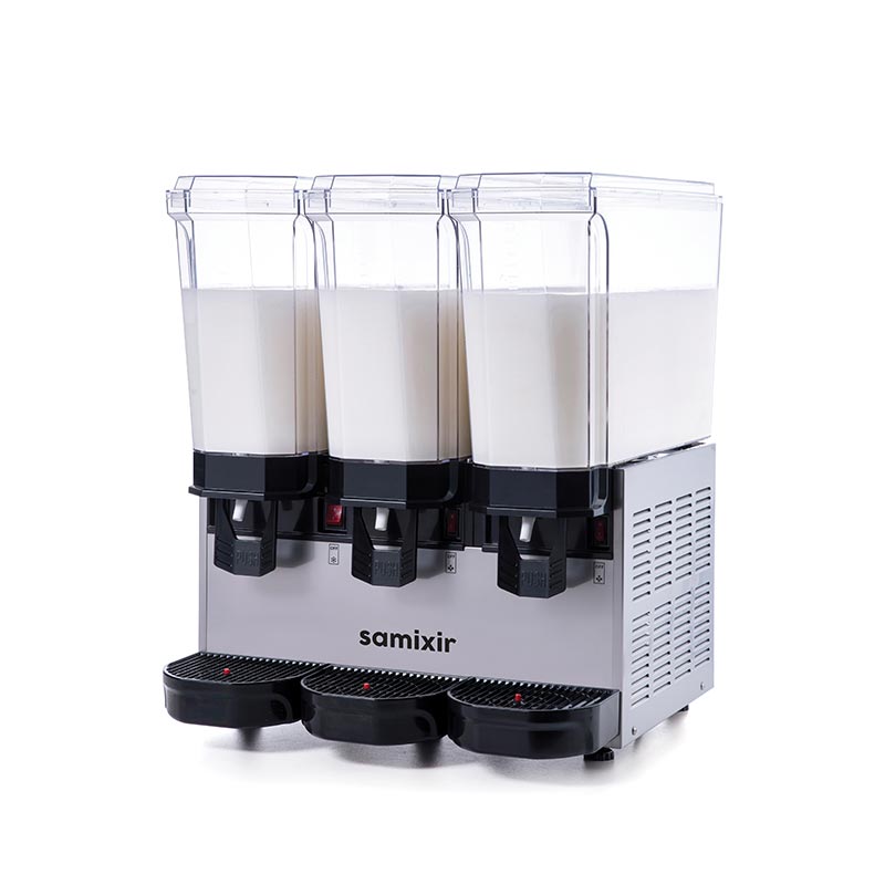Samixir 60.MMMI Triple Klasik Karıştırıcılı Soğuk İçecek Dispenseri 20+20+20 Lt Inox