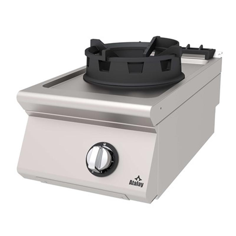 Atalay E AWO-460 600 Seri Wok Ocak 40x60x30 cm Doğalgazlı
