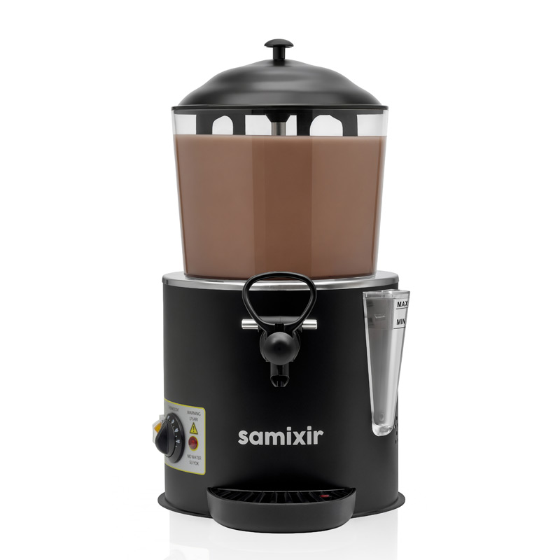 Samixir SC06.AB Sıcak Çikolata ve Sahlep Makinesi 6 Lt Siyah Inox