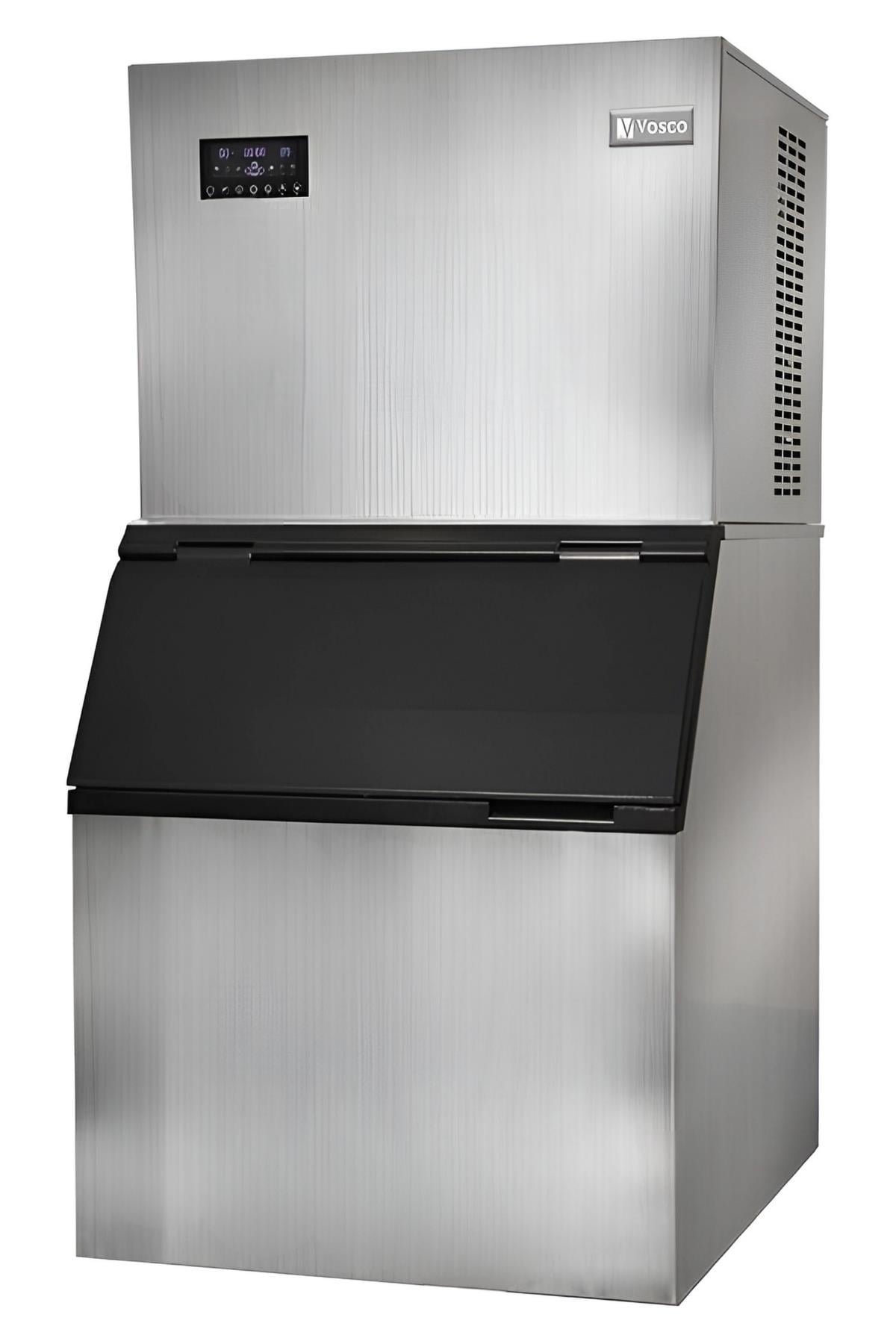 Vosco VSC-250C Hazneli Küp Buz Makinesi 250 kg/gün Kapasiteli