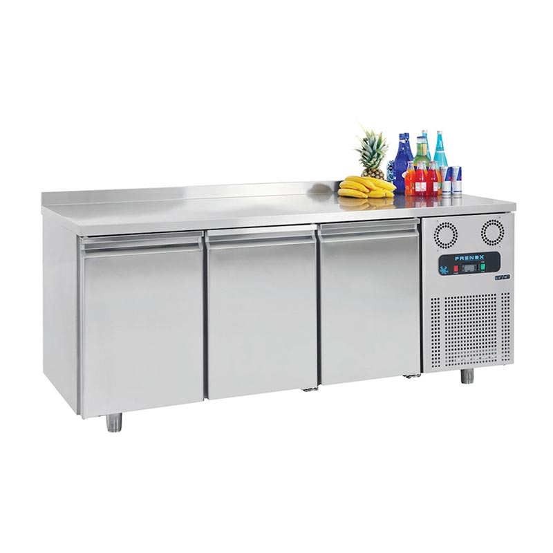 Frenox BGN3 Ekonomik Yatay Tip Tezgah Altı 3 Kapılı Gastronom Buzdolabı 474 L