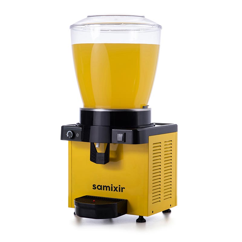 Samixir M22.AY Panaromik Analog Soğuk İçecek Dispenseri 22 L Sarı