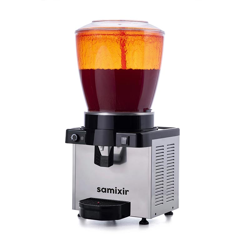 Samixir S22.AI Panaromik Analog Soğuk İçecek Dispenseri 22 L Inox