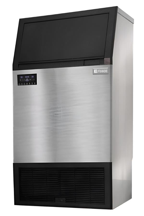 Vosco VSC-120C Hazneli Küp Buz Makinesi 120 kg/gün Kapasiteli