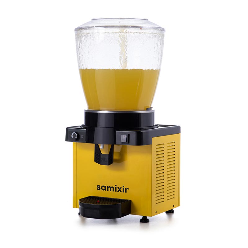 Samixir S22.AY Panaromik Analog Soğuk İçecek Dispenseri 22 L Sarı
