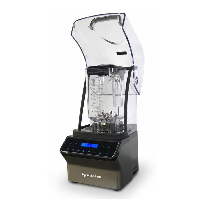 By Kitchen Vortex Silencer Pro Gürültü Önleyici Kapaklı Dijital Bar Blender 2 L 1800w Gri