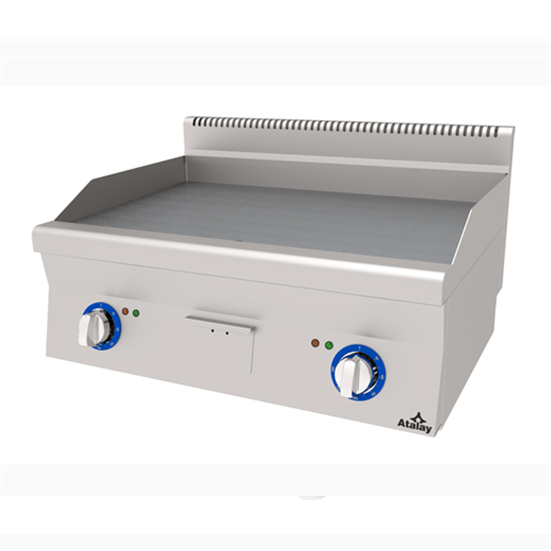 Atalay E AGI-1060-N-CR 600 Seri Krom Yüzeyli Oluklu Pleyt Izgara 100x60 cm Gazlı