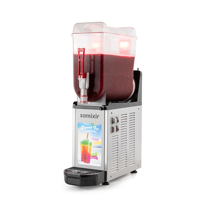Samixir SLUSH12.IA Allure Ice Slush Granita Milkshake ve Soğuk Meyve Suyu Dispenseri 12 L Inox