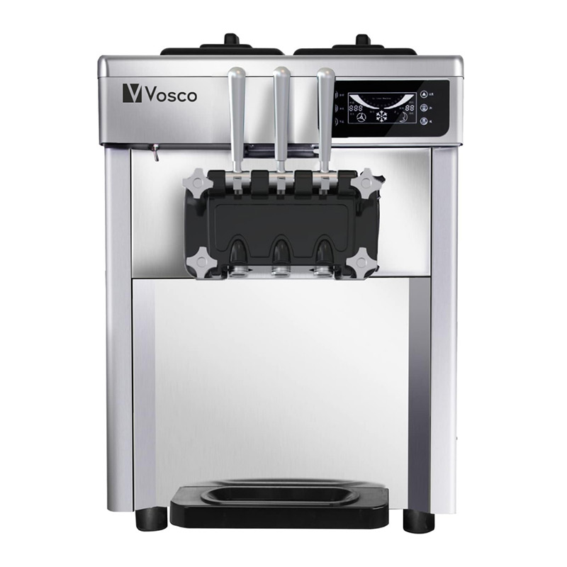 Vosco VD-520S-PRO Üç Kollu Set Üstü Dondurma Makinesi, 11 L